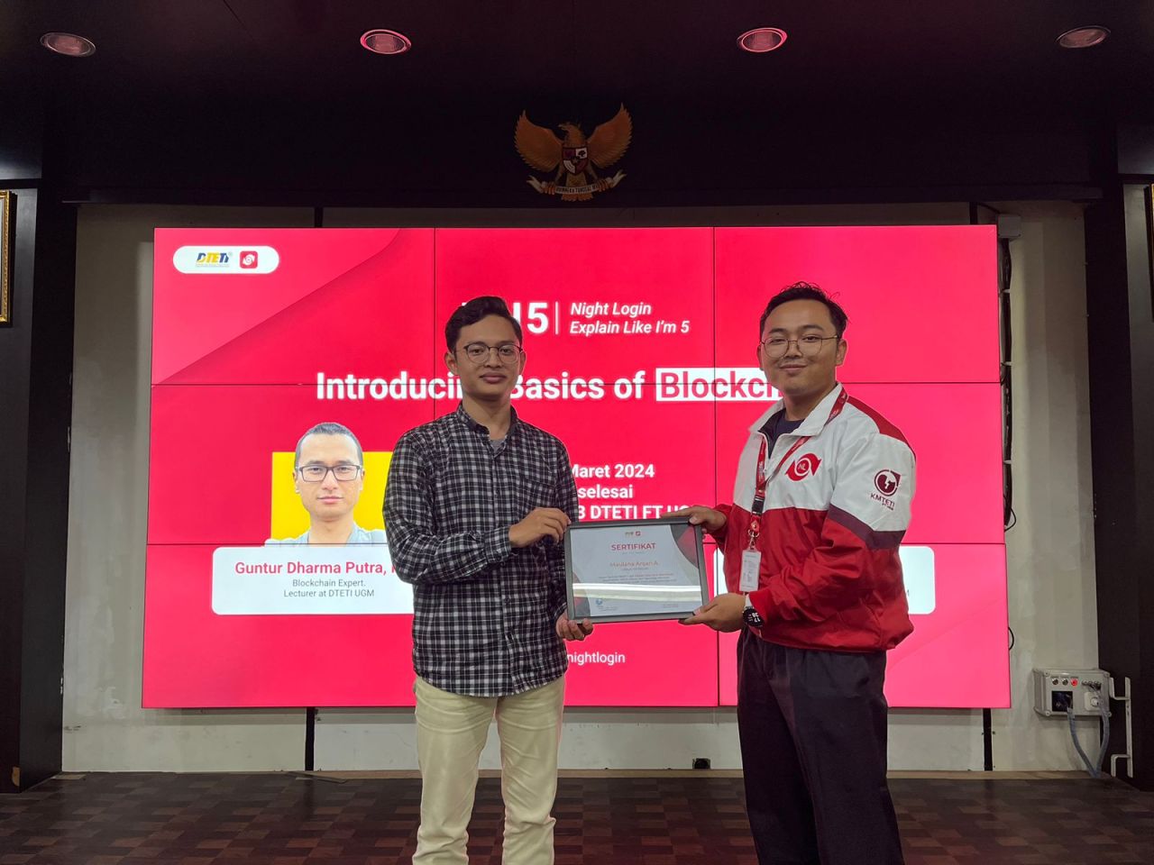 Blockchain technical presentation session